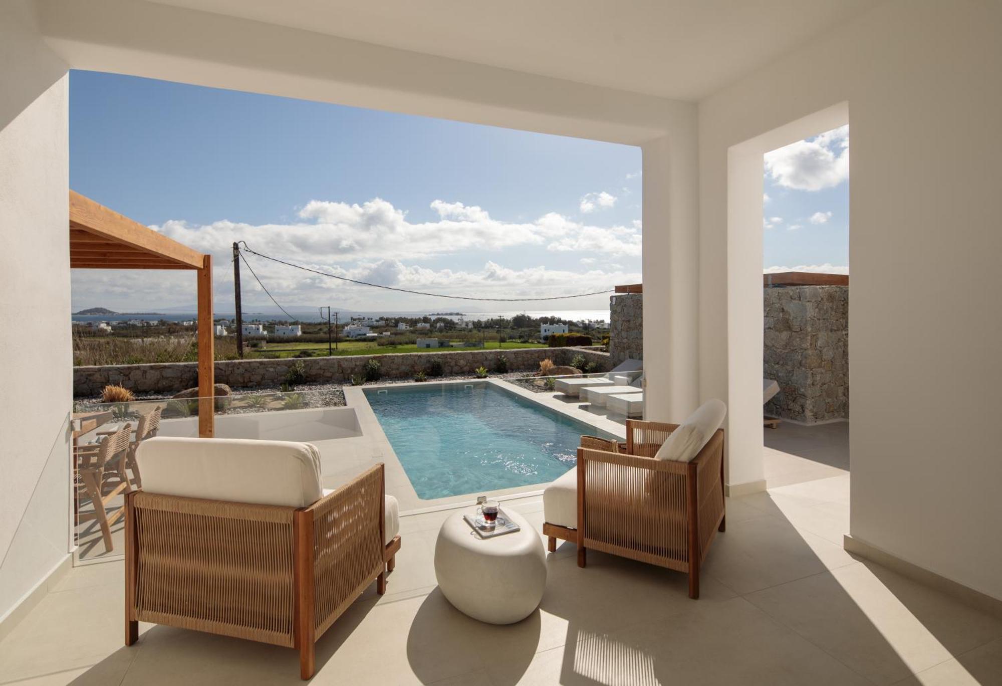 Vila Fyroi Naxos Agia Anna  Exteriér fotografie