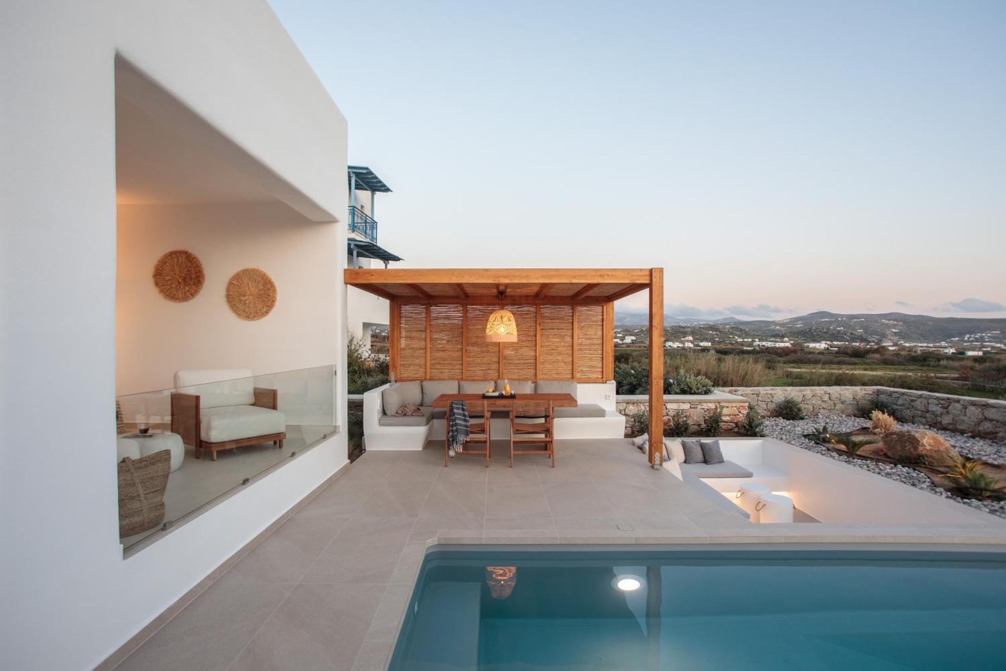 Vila Fyroi Naxos Agia Anna  Exteriér fotografie