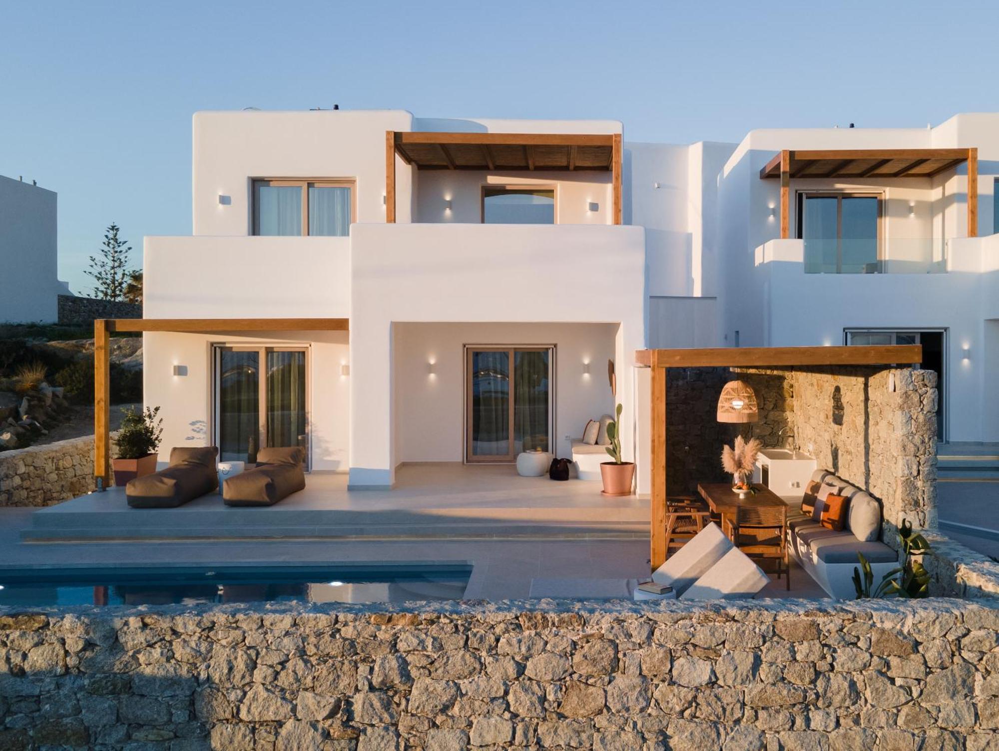 Vila Fyroi Naxos Agia Anna  Exteriér fotografie