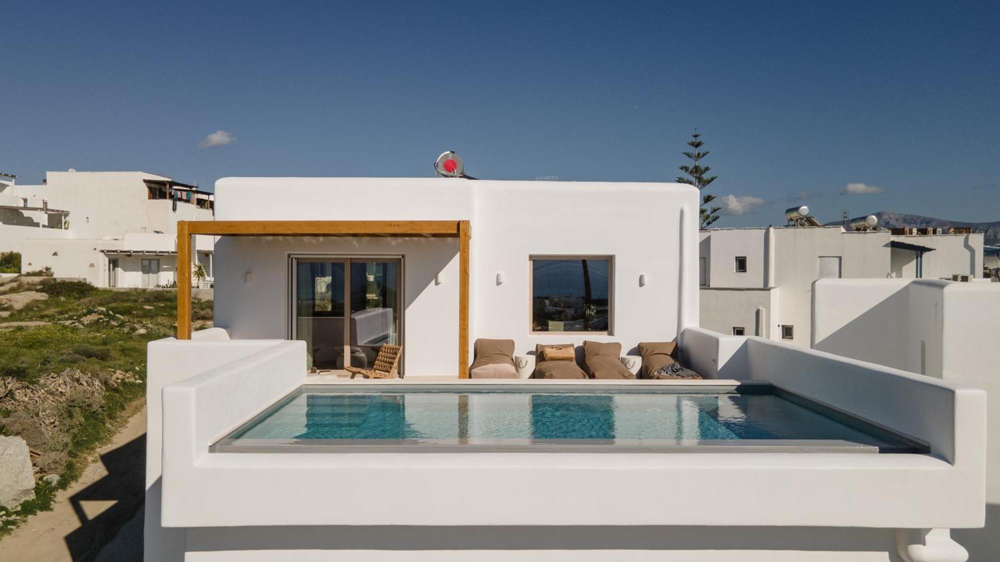 Vila Fyroi Naxos Agia Anna  Exteriér fotografie