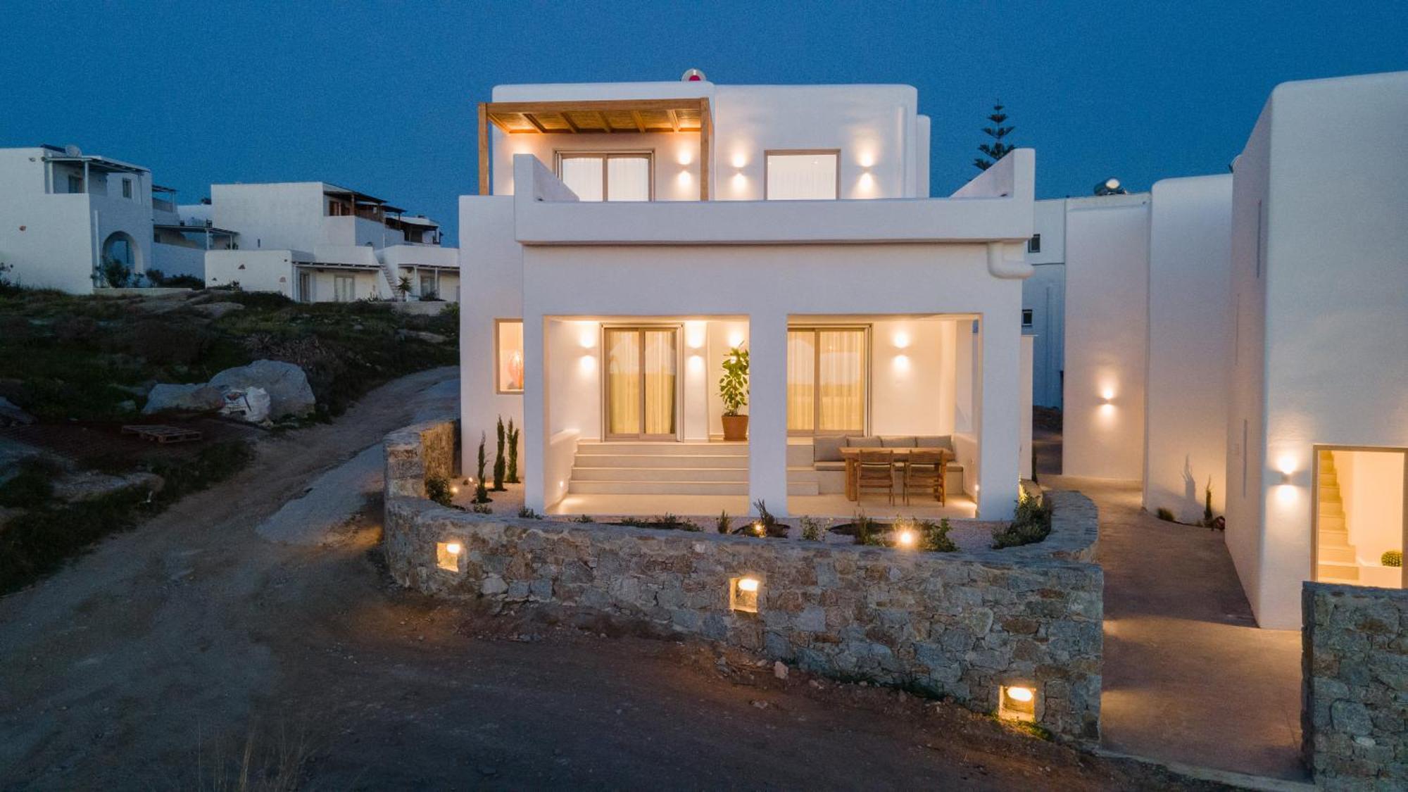 Vila Fyroi Naxos Agia Anna  Exteriér fotografie