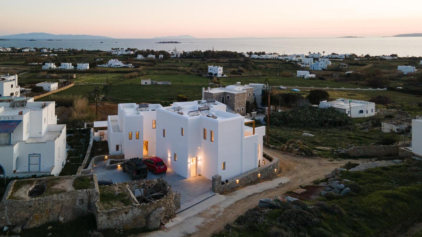 Vila Fyroi Naxos Agia Anna  Exteriér fotografie